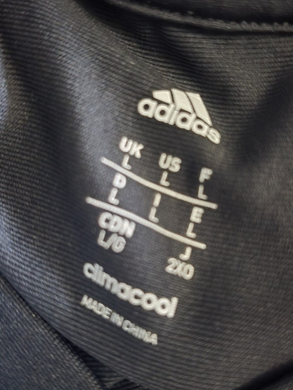 Adidas Men’s Black Short-Sleeve Athletic Tee with White Shoulder Stripes - Picture 5 of 9